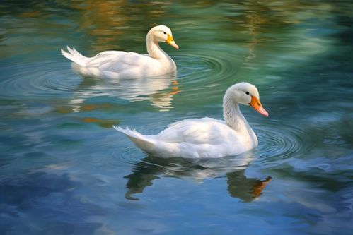 农家生态养殖鸭子 家禽动物摄影的艺术与养殖之美